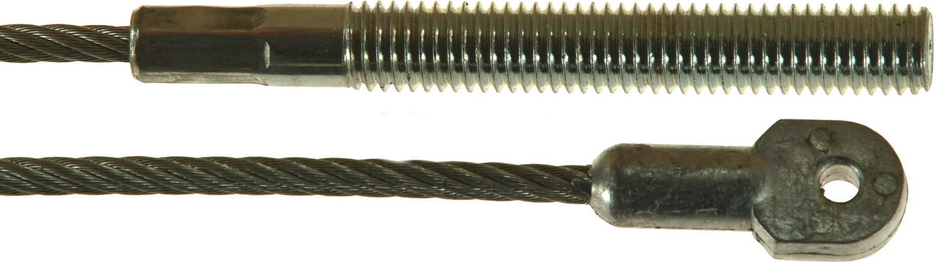 Bowdenzug Husqvarna Lenkseil mit M10 Gewinde Vgl.-Nr. 5016048-01 Ers.f.Nr. 5065891-01, 5771999-01 für Rasentraktoren Hydrostatic, PR14, PR15, PF18, PF20, PF21, Rider 11,13, 15V2, 16, 155, 850, 970, 1030, 1200, Rider PRO 15