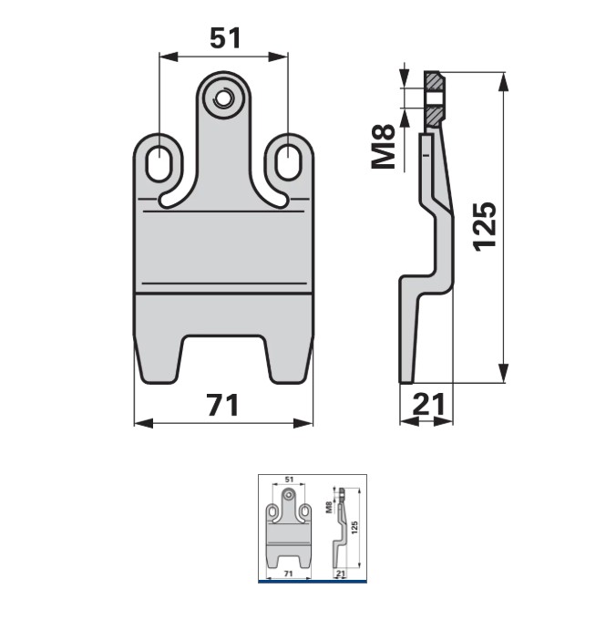 Niederhalter Ferrari Druckplatte f.1S Vgl.-Nr. 56359003ZD Ers.f.Nr. 56351400, 56359003Z für Ferrrari + BCS Mähbalken Europa und Laser